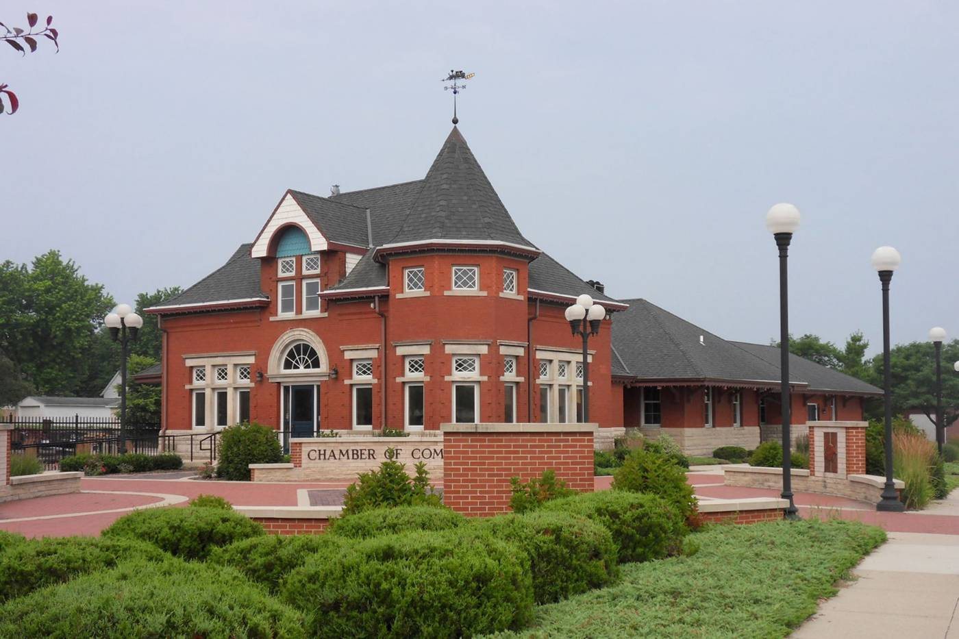 The Carroll Chamber of Commerce building in Carroll